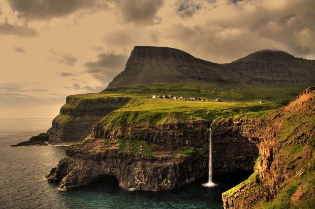 Gasadalur, Vagar, Faroe Islands